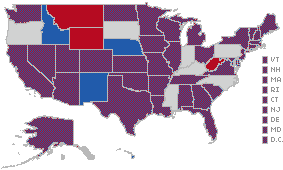 Democratic and Republican Presidential Primaries and Caucuses