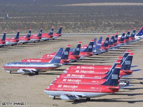 Aircraft Boneyard on End Of The Line  The Commercial Airline Graveyard In The Mojave Desert