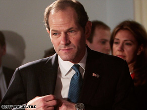 Eliot Spitzer resigned his post as New York governor in March.