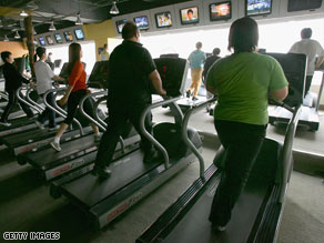 With large numbers of people sharing  equipment, mats, lockers and showers,  germs travel far and wide in gyms.