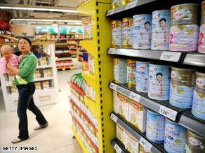 Over 53,000 infants in China were made ill after consuming infant formula containing melamine.