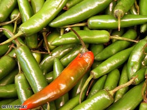 The FDA has discouraged all consumers from eating raw jalapeño peppers.