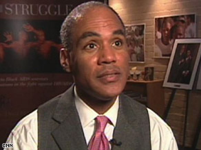 "AIDS in America today is a black disease," says Phill Wilson, founder of the Black AIDS institute.
