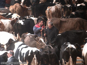 Spain has taken steps to avoid mad cow disease, and there is no danger from eating meat, officials said.