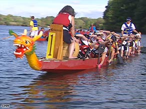 The Steel Magnolias is one of about two dozen U.S. dragon boat teams with breast cancer survivors.