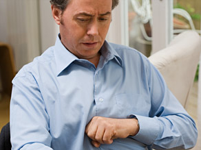 Chronic heartburn is a symptom of gastroesophageal reflux disease or GERD.