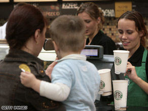 More moms say they're leaning on caffeinated beverages to get through the day.