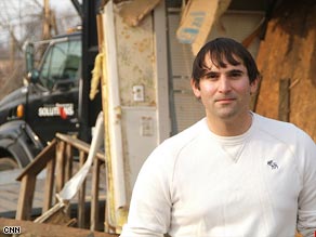 Tad Agoglia started the nonprofit First Response Team of America to help clean up areas hit by disaster.