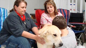 Dogs work 'magic' on kids with autism