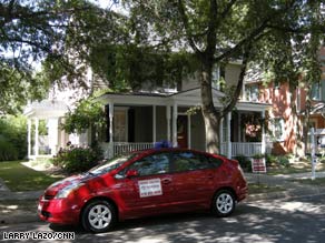 Catherine Poe is throwing in a Toyota Prius hybrid with the sale of her renovated Maryland house.