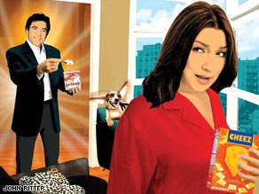 Lisa Kogan cites the increase in intelligent, witty, creative women as a reason she can be cheerful.
