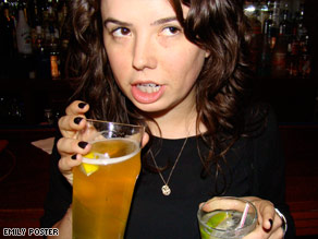 It's best to keep the drinking under control and your "inner stripper" at home.