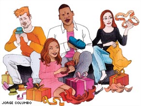 Appreciate specific virtues of the people you're buying for and connect those qualities to fabulous presents.
