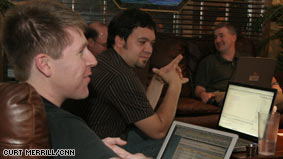 At-home workers escape