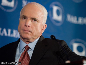 Sen. Barack Obama accused McCain of backing down on immigration reform for political reasons.