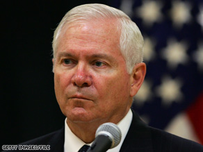 Defense Secretary Robert Gates says Iran's test of a long-range missile shows that it is "a real threat."