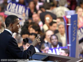 The Republican 2004 had one message and was a typically colorful affair.
