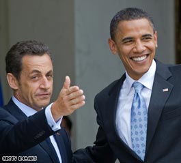 Obama links NATO troops to U.S. tax cuts
