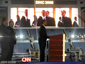 Sen. Barack Obama will make history Thursday as he officially accepts his party's nomination.