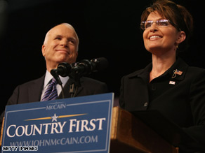 John McCain's choice of Sarah Palin as his running mate came as a surprise.