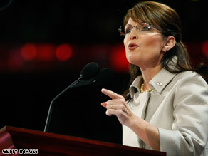 Gov. Sarah Palin's speech Wednesday night fired up Republican delegates.