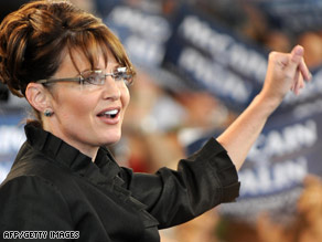 Palin vows to shake things up; Biden blasts GOP call for change...