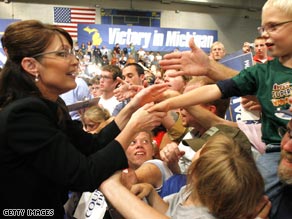 Sen. Barack Obama says he is the candidate who will bring change to Washington to help fix economic woes.