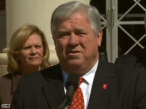 Gov. Haley Barbour says he's still planning on having a debate Friday night.