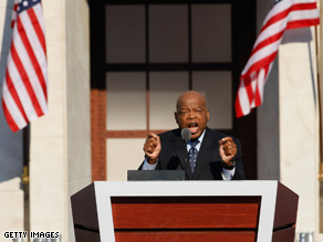 Rep. John Lewis, D-Georgia, and Sen. John McCain traded tough statements Saturday.