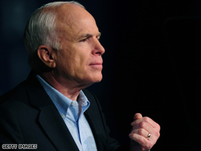 Sen. John McCain says comments made by Rep. John Lewis were "unacceptable."