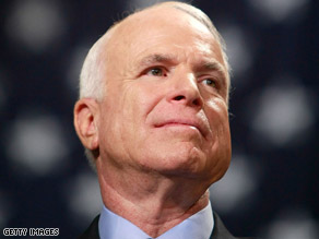 Sen. John McCain is trailing his Democratic opponent in CNN's latest polls.