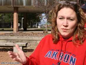 Deborah Helms lost her receptionist job and may soon run out of money for rent.