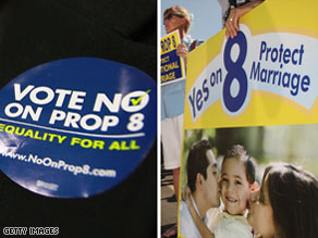 Voters in California, Arizona and Florida weighed in on constitutional bans on same-sex marriage.