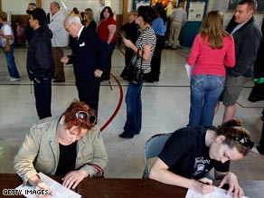 A record 2.9 million voters cast ballots Tuesday in Missouri.