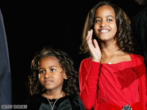 Sasha Obama, left, and Malia Obama will make the White House home come January 20.