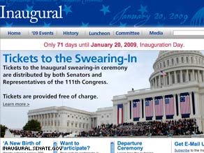 Home - The Joint Congressional Committee on Inaugural Ceremonies