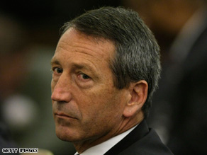 Gov. Mark Sanford says Republicans campaigned as conservatives but didn't govern that way.