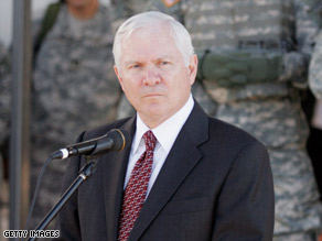 A Pentagon spokesman said Defense Secretary Robert Gates is briefing congressional members on the plan.