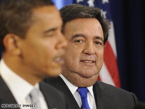 Barack Obama has picked Bill Richardson to be the secretary of commerce.