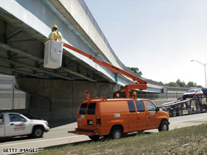 Mayors want federal funding so they can speed up repairs on bridges, roads and schools.