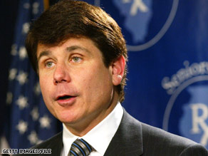 Illinois Gov. Rod Blagojevich, shown here in 2003, was known as a tireless campaigner.