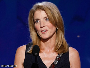 Caroline Kennedy has her eyes on the New York Senate seat.