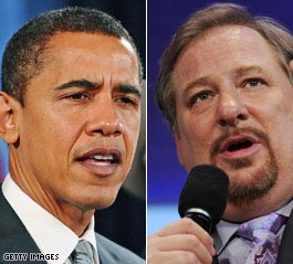 Obama's inaugural choice ignites outrage