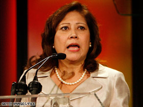 Rep. Hilda Solis is viewed as a strong advocate for working men and women by organized labor.