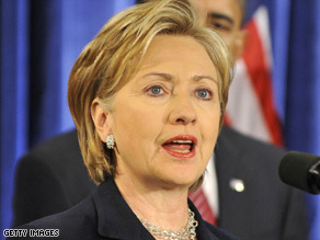 Hillary Clinton says she hopes to have her campaign debt paid before her possible confirmation as secretary of state.