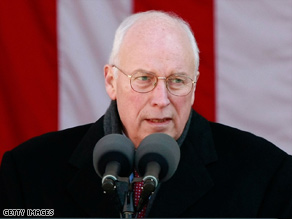 Vice President Dick Cheney says he's comfortable with his accomplishments and isn't troubled by his ratings.