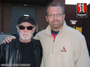 iReporter Kevin Eckhoff met George Carlin at a show in St. Louis, Missouri, in 2004.