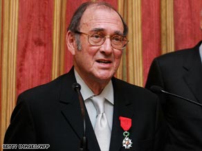 The much-honored Harold Pinter received the French Legion d'honneur in 2007.