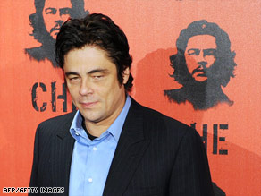 Actor Benicio Del Toro stars in "Che," which details Che Guevara's role in the 1950s Cuban revolution.