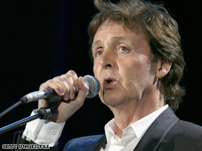 Paul McCartney says he's looking forward to playing a concert in Israel next month.